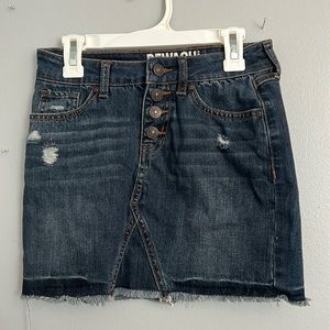 Denim skirt